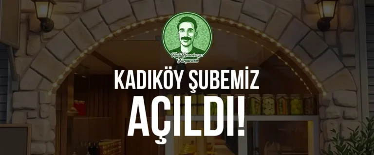 Tarihi Kemerburgaz Turşucusu Kadıköy’de: 1948’den Gelen Lezzet Artık Anadolu Yakası’nda